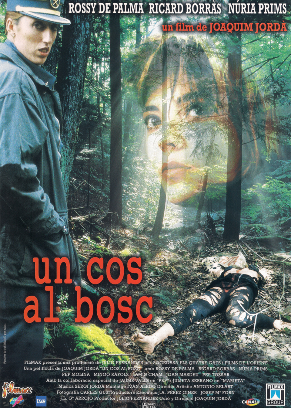 Cartell Un cos al bosc